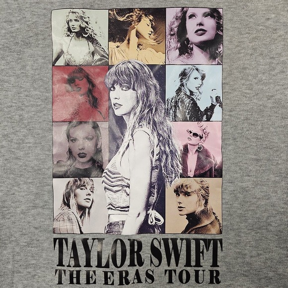 Taylor Swift Sweatshirt Womens XXL The Eras Tour Pop Concert Music Swifty Band - Picture 2 of 8